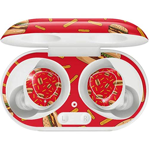 Skinit Decal Audio Skin Compatible with Samsung Galaxy Buds+ - Officially Licensed Originally Designed Burgers and Fries Design