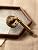 SORWDUERM 1 Pack Antique Brass Door Lever Passage Door Levers Interior Door Handle for Hall and Closet,Zinc Alloy