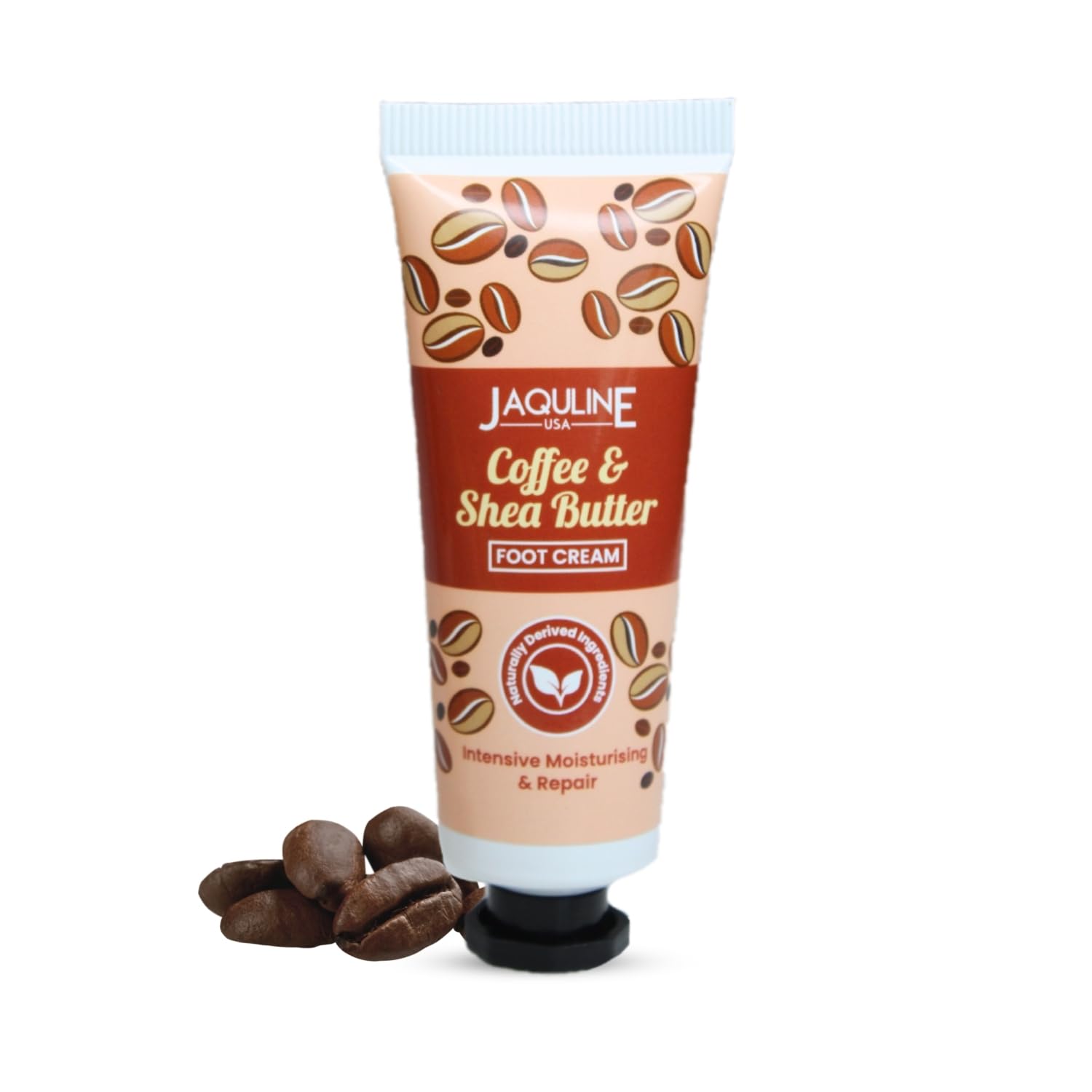 JAQULINE USA Coffee & Shea Butter Foot Cream | Intensive Moisturization, Heals Cracked Heels, Softens & Hydrates Feet - 30g-image-38