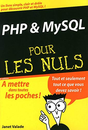 Télécharger PHP & MYSQL POCHE PR NULS 4ED PDF Ebook En Ligne