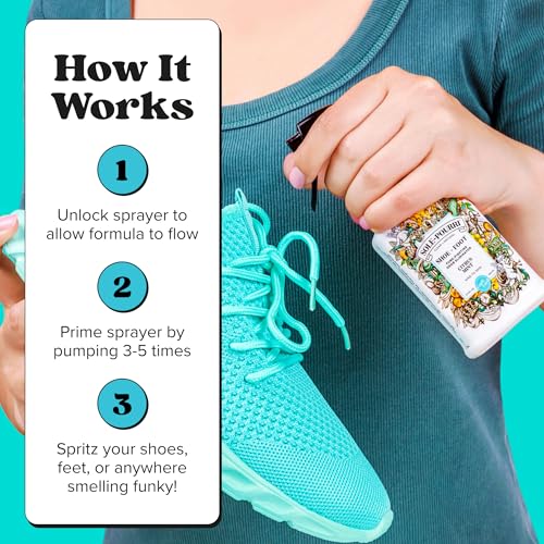 Image of Sole-Pourri Shoe Deodorizer + Foot Spray Odor Freshener, 10 Ml