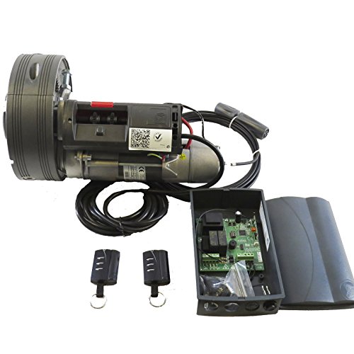 Kit DE Motor para Cierres ENROLLABLES con ELECTROFRENO 170 KG Cuadro DE MANIOBRAS Y 2 MANDOS Modelo PUJOL Winner PORTON COCHERA