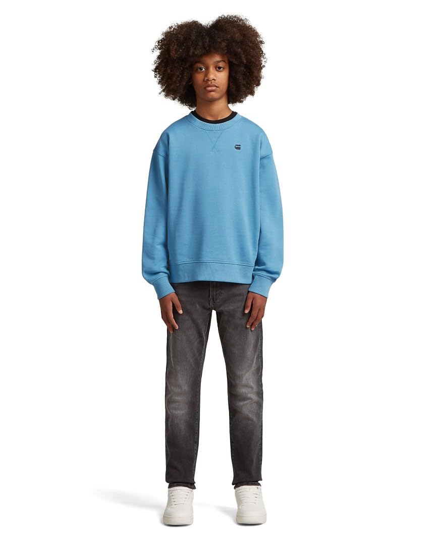 G-STAR Sweater Loose Ub Sudadera, Azul (Niagara D28108-01-g988), 8 años niño