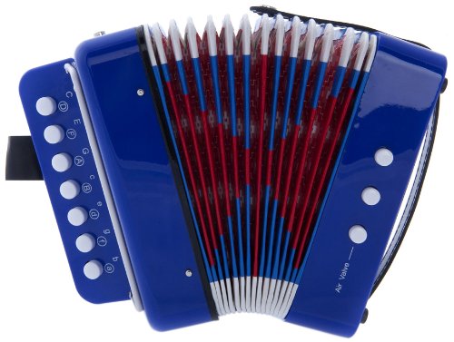 D'LucaG105-BL Child Button Accordion, Blue