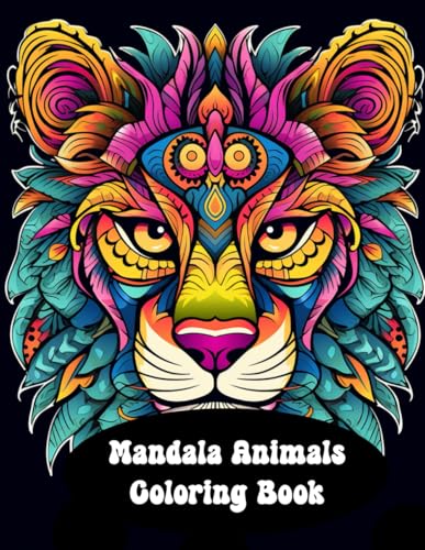 Photo de Mandala Animals Coloring Book: A fun adult coloring book