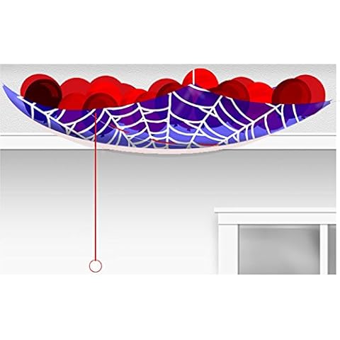 Spiderman Hero Birthday Balloon Drop Cover