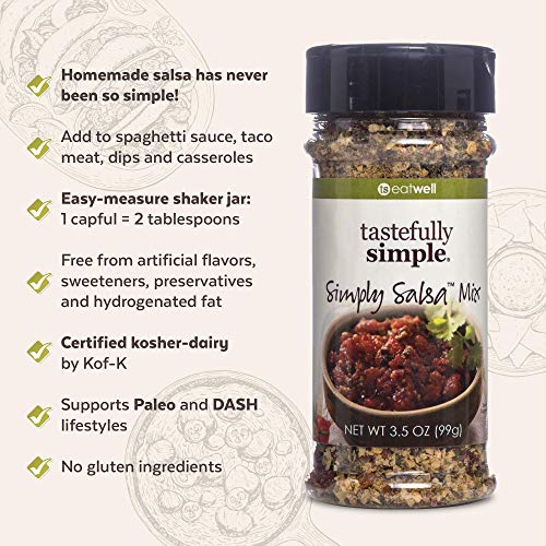 Tastefully Simple Salsa Mix, 3.5 Ounce #TOP3