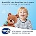 Vtech I Krabbel-mit-Mir-Bär I Interaktives Plüschtier mit Musik, Licht und Sprache für Motorik und Lernen I Krabbelhilfe I Plüschtier I Motorikförderung I Für Kinder 9-36 Monate