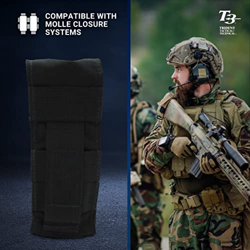 T3 M4 Double Mag Pouch (2), Black #TOP2