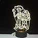 Produktbild XDWC Nachtlicht Kinder Nachtlicht 3D Optische Täuschung 16 Farben Ändern Anime Figuren Woody Lightyear Juguete Illusion Nightlight Buntes Licht Aliens Toy Story Dropship Nachtlicht Kinder 3D Optische