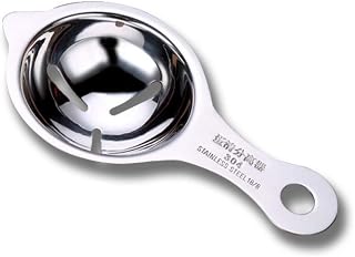 Separatore Gychee, Premium 304 In acciaio inossidabile Guasto di tuorlo d'uovo, lavastoviglie Dilariera Set di uova di arabo separatore, strumento separatore di uova