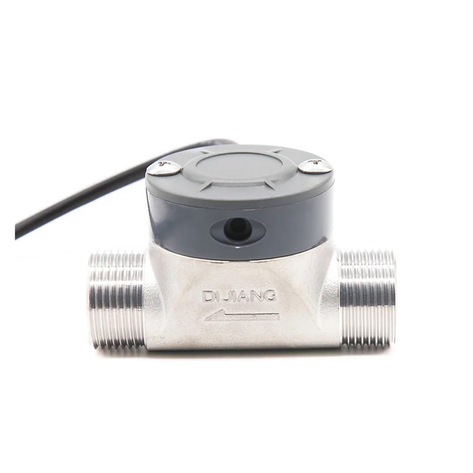 Misuratore di portata d'acqua, DJ-HS43TA SUS304 SS Hall Cina Sensore di flusso d'acqua for irrigazione BSPP G3/4" Misuratore di portata a turbina 5-150lpm Mare Dijiang Asse in ceramica