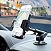 Car Phone Mount,Washable Strong Sticky Dashboard and Windshield Phone Mount Holder with One-Touch Design for iPhone XS MAX/XS/XR/X/8/8P/7/7P/6s/6P/5S, Galaxy S5/S6/S7/S8/S9, Nexus, LG and More