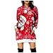 MJGkhiy Weihnachtspullover Damen Große Größen Winter Casual Weihnachtsdruck Große Größe Hoodies Weihnachtspullover Damen Led