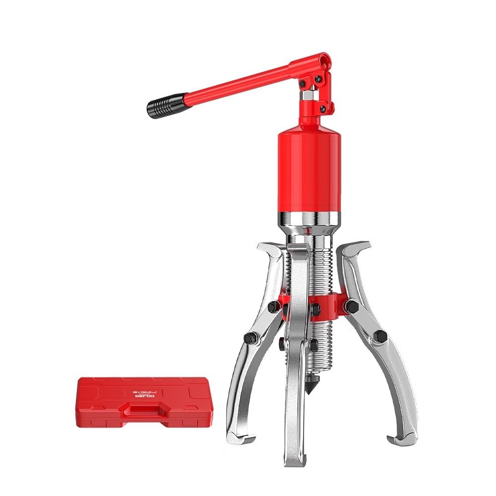 Estrattore idraulico per mozzi ruota, rotori, assali auto, pulegge, tamburi dei freni 5T/10T/15T/20T (15T)