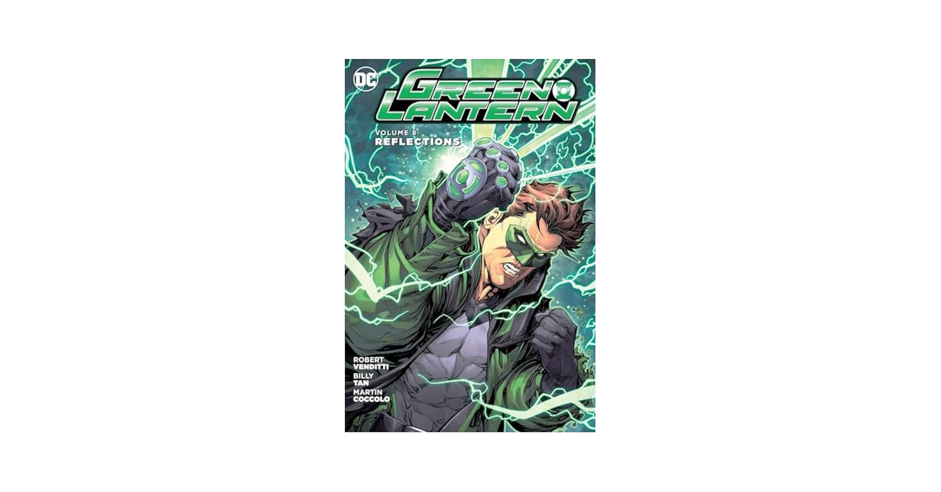 The new 52 Green lantern dark アメコミ　解説書付き Green Lantern [The New 52] Vol. 8 Reflections TP| St. Mark's