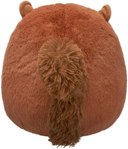 Squishmallows FuzzAMallow Official 12 inch Sawyer The Brown Squirrel - Child's Ultra Soft Plush Toy