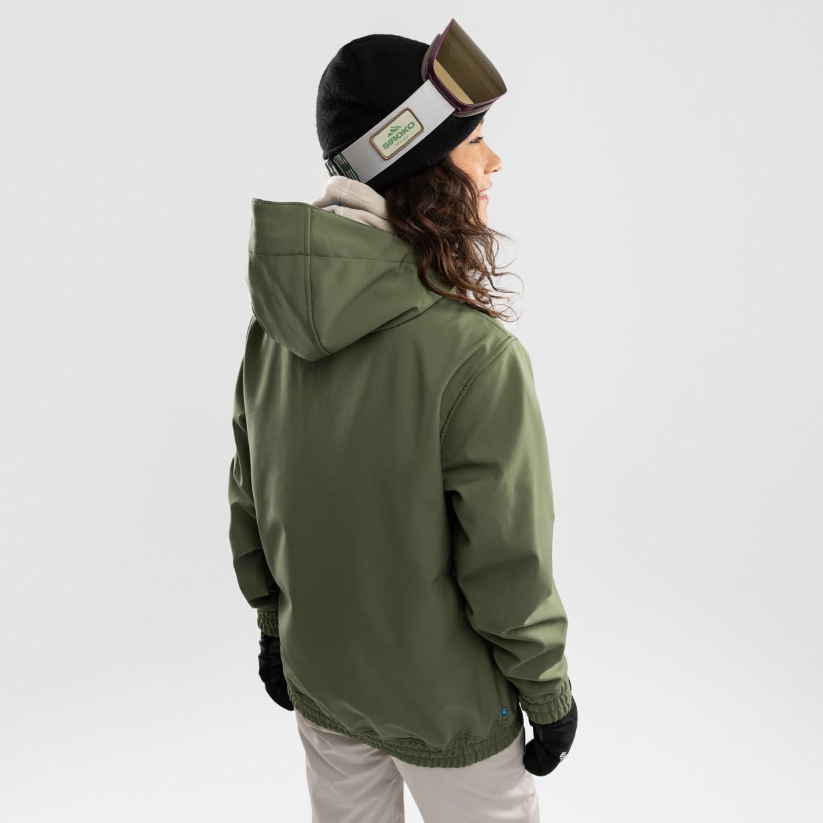 SIROKO Chaqueta para snowboard/esquí esquí y nieve W3-W Robson Verde