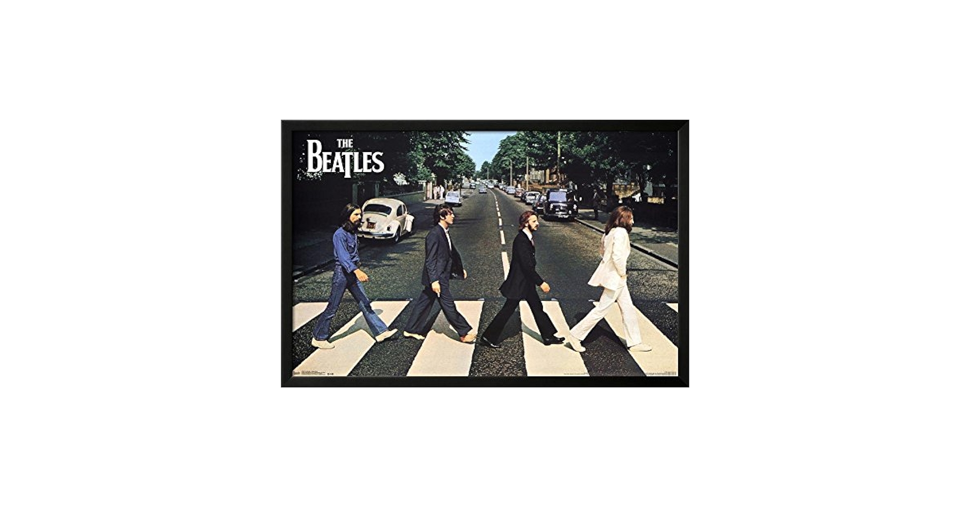 貴重! The Beatles フォトフレーム Vintage The Beatles IBM Photo Outlined Gold Glitter Picture