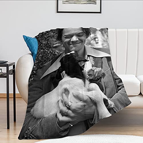 Harry Styles Deken Soft Touch, Anti-pilling luxe, comfort Geschikt voor bed, bank, camping voor kinderen en volwassenen - Image 4