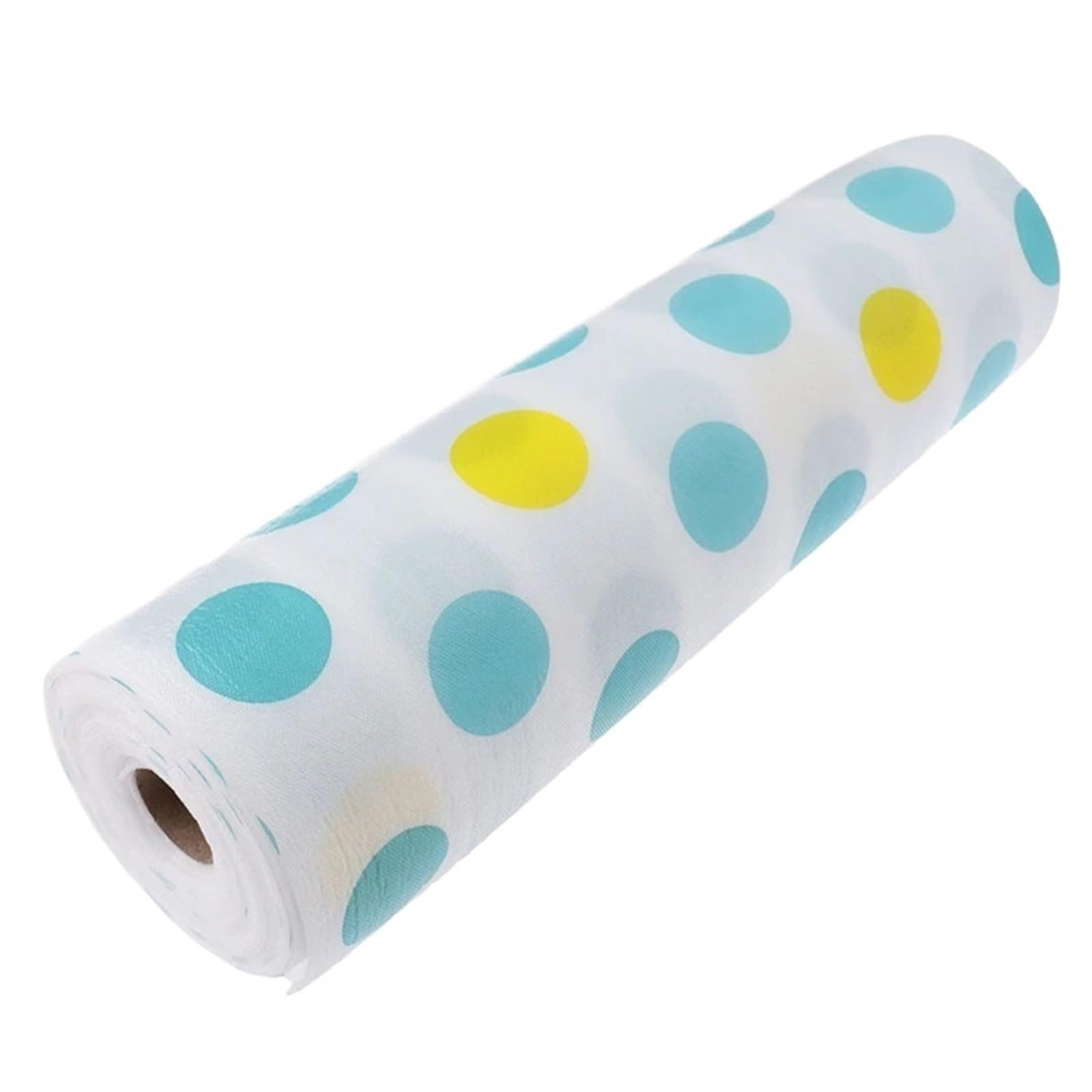 Wkładki do szuflad kuchennych, Zestaw 2 wkładek do półek w szafkach Papier samoprzylepny wielokolorowy 30x(300-500) cm(Blue Yellow Dot,30x500cm)