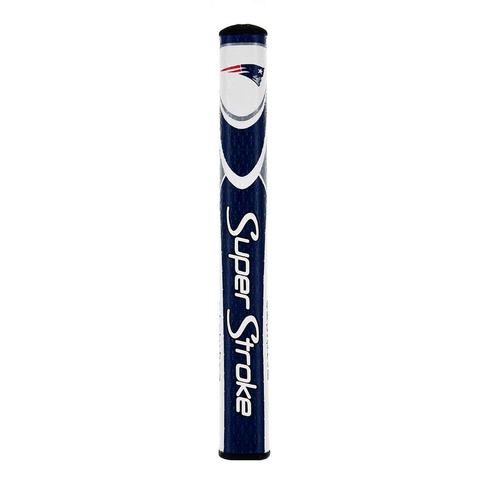 SuperStroke NFL Golf Putter Grip (Mid Slim 2.0) | Cross-Traction Surface Texture and Oversized Profile | Even Grip Pressure for a More Consistent Stroke | Non-Slip Grip