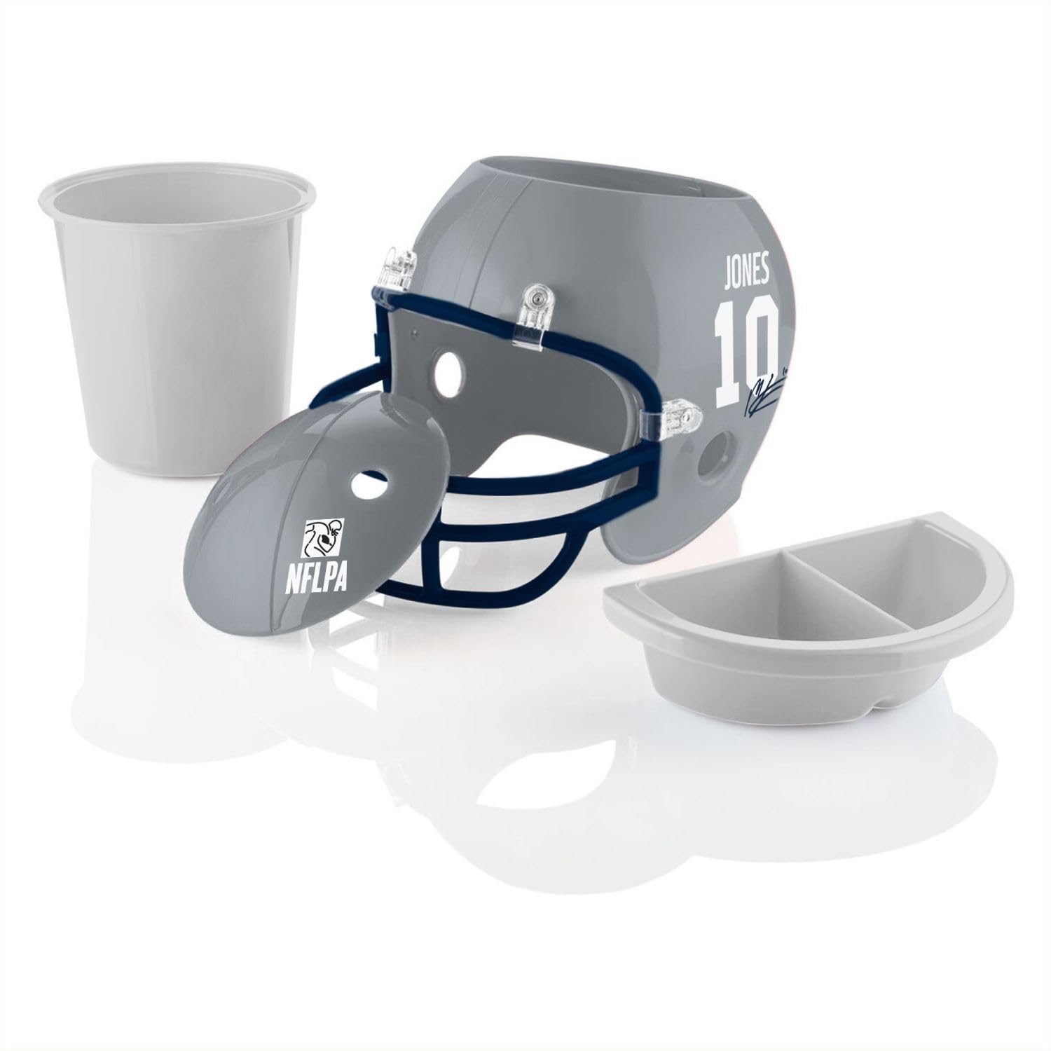 New England Patriots NFLPA American Football Snack - Casco para aperitivos