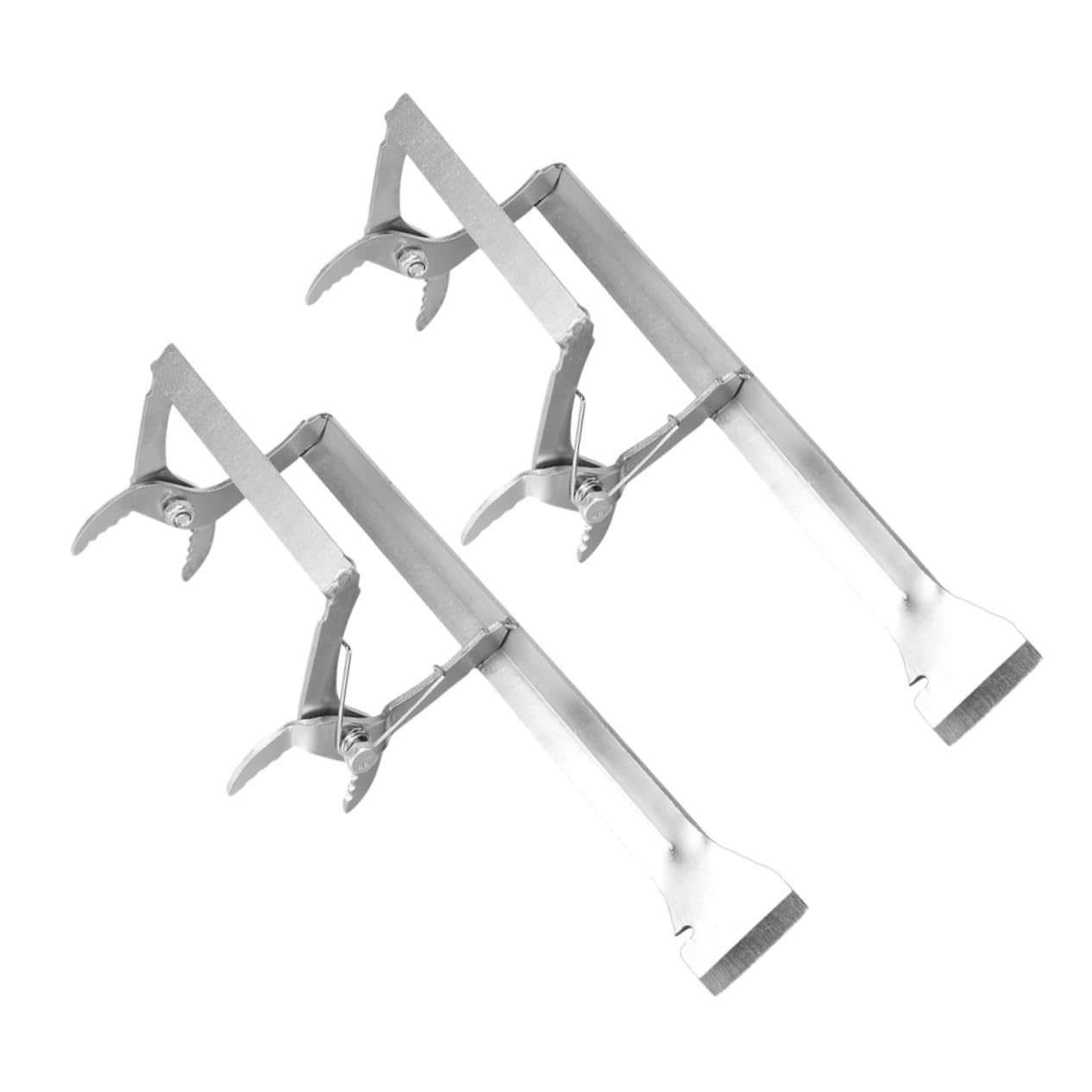 Hemobllo 2 Pezzi Strumento in Metallo per Apicoltura Pinza Reggi Telaio Sollevatore e Raschietto Ergonomico per Gestione Attrezzo Resistente per Apicoltori Esperti e Principianti