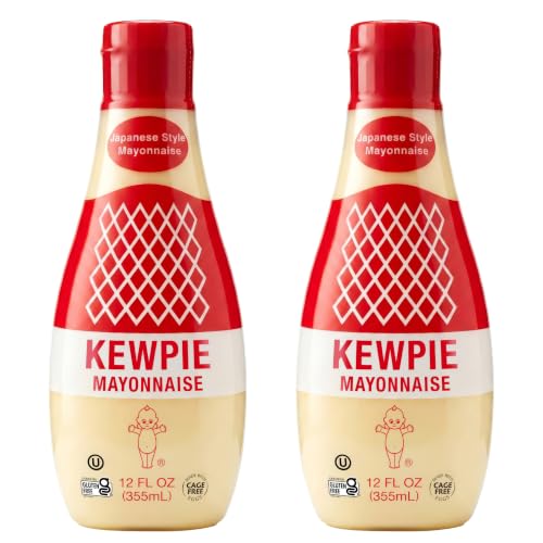 Image of Kewpie Mayonnaise Product of USA Japanese Style Cage Free Gluten Free 12oz (24 Fl Oz)