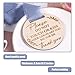 Please Do Not Touch or Kiss Baby Sign, Round Please Don't Touch Baby Sign Car Seats with Ribbon Wooden Do Not Touch Sign for Newborn Baby No Touching Baby Sign for Baby Strollers Baby Stroller Tag