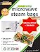200 x średnie torby do gotowania na kuchence mikrofalowej na parę – super wartość