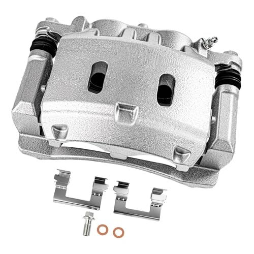 Image of cciyu Front Right Brake Caliper w /Bracket 19B3338 2007-2013 For Infiniti For QX56,2014-2023 For Infiniti For QX80,2006-2015 2017-2023 For Nissan For Armada,2008-2015 2017-2023 For Nissan For TITAN