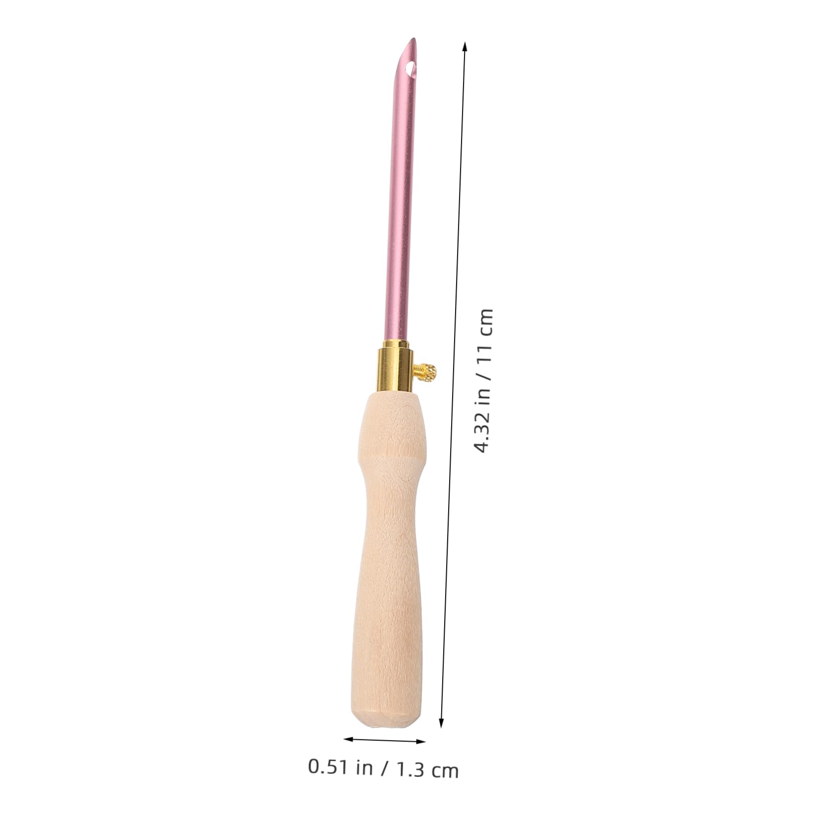 TOVINANNA 5ensembles Set De Aiguilles à Poinçonner Métalliques Pour Broderie Kit De Couture Pratique Pour Débutants Et Adultes Outils De Point De Croix Et Broderie