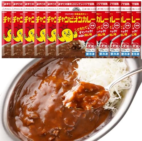 （22:30時点） チャンピオンカレー 元祖 金沢カレー 10食セット 中辛 170g×10 カレー 冷凍 冷凍カレー カレーライス 石川 金沢 お取り寄せ 取り寄せ ご当地グルメ 惣菜 冷凍食品