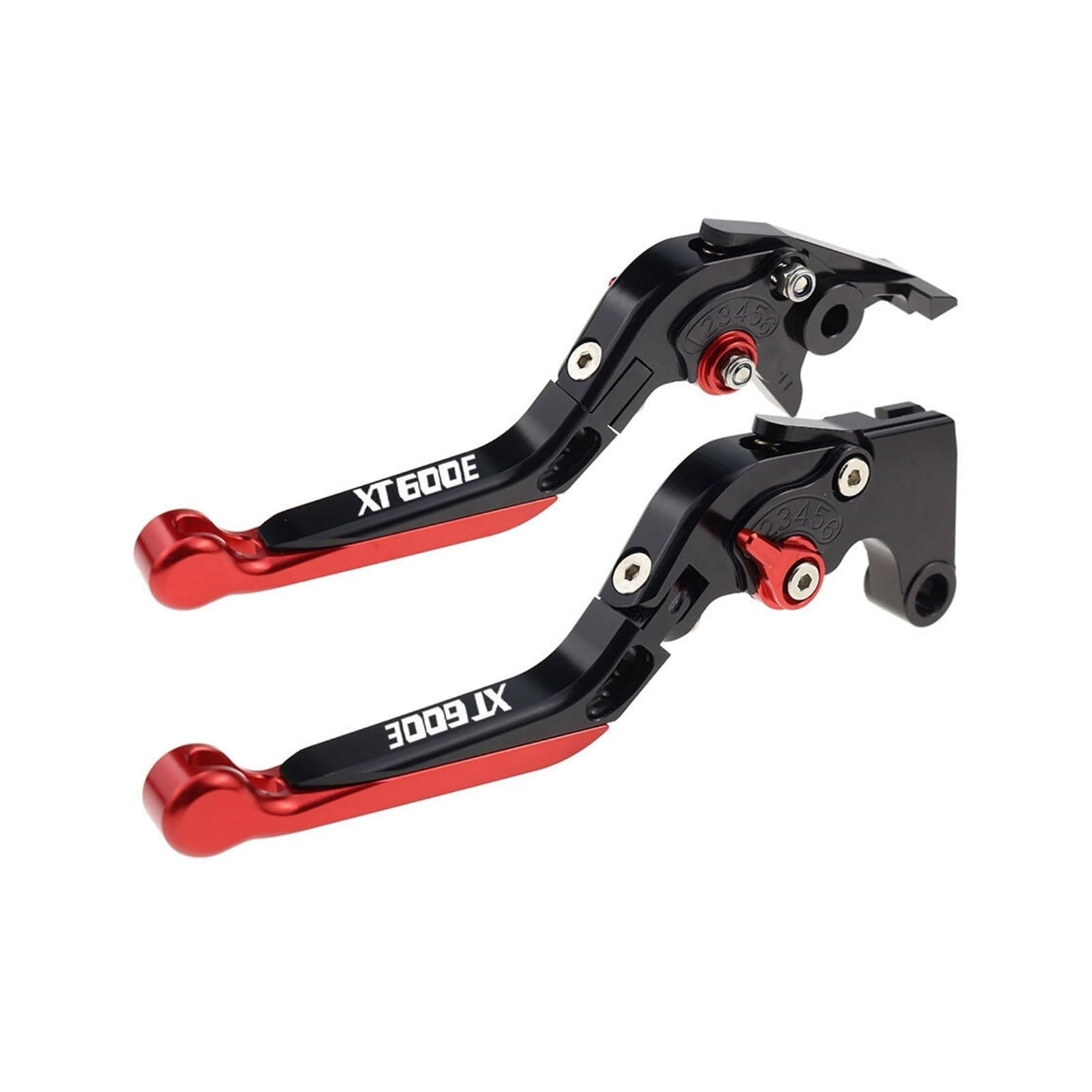JGHFDWS Motorcycle Brake Clutch Lever Set for XT600E Motorcycle Folding Extendable Brake Clutch Levers(21)