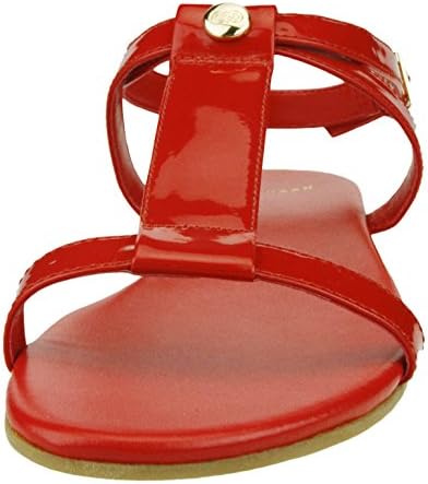 Cole Haan Womens Paz Ii Open Toe Casual T-Strap Sandals, Red, Size 7.5 | Image 4