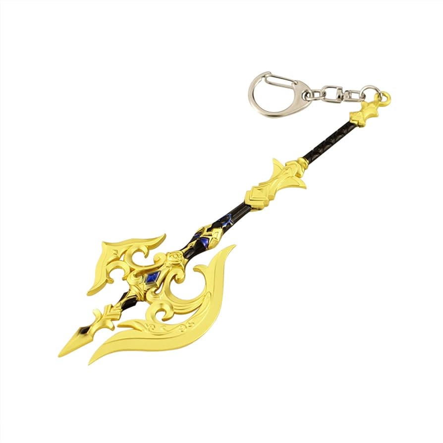 Amazon.co.jp: 原神 ミニ武器 ナヴィア 武器 キーホルダー 裁断 Navia