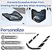 Fgtagtal Dry Bay Vent Blocks Cover Rear Window Spoiler Compatible with Corvette C8 2020-2025 Rear Air Vent Water Protection Kit Prevents Excessive Water from Entering The Engine Bay When Washing Car