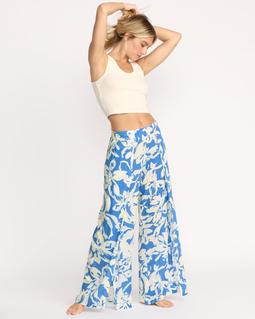 Split Spirit Elastic Waist Pants