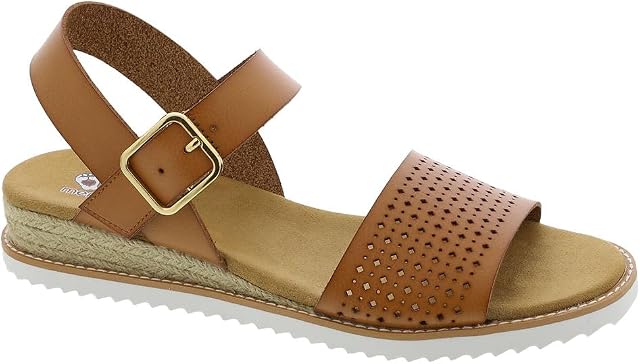 Skechers femmes dans le désert - Sunny Flair. Sandale de quartier perforée Vegan. Sandal