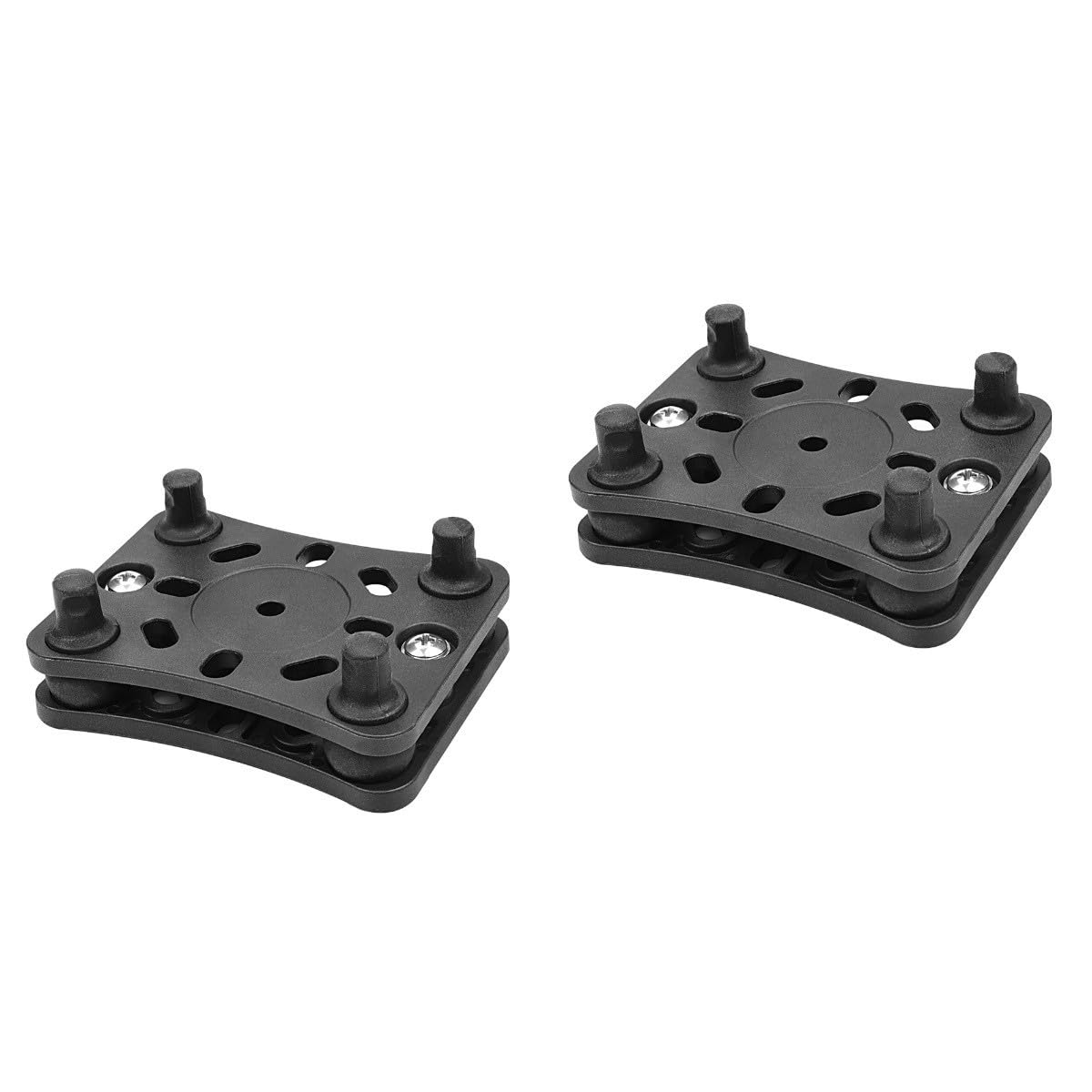 UKCOCO 2sets Supporto Smartphone Antivibrante Per e Bicicletta Portacellulare Manubrio Stabilità Eccellente Installazione Facile Compatibile Con Smartphone Di Diverse