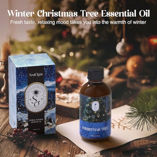 Winter-Christmas-Tree-Essential-Oil-120ml-4-Fl-Oz-Natural-Fragrance-Oils-for-Aromatherapy-Essential-Oil-Diffuser-Fragrance-Lamps-Humidifier-Massage-Candle-Making-Gifts-for-Women