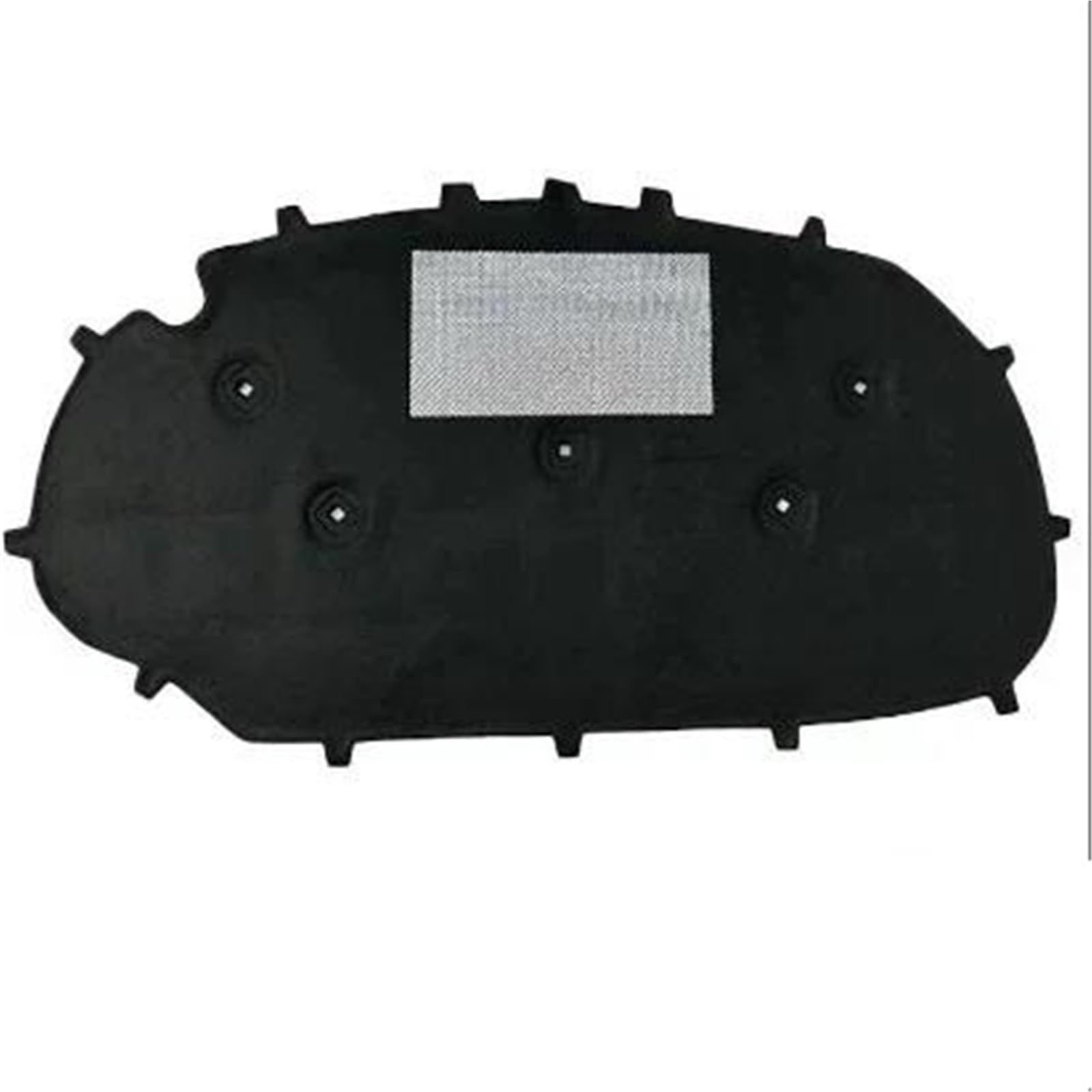 Mat Aluminum Foil Engine Soundproof Cotton Reduce Noise Sound Insulation Pad for VW for Golf 6 for GTI(A piece of Aluminum)