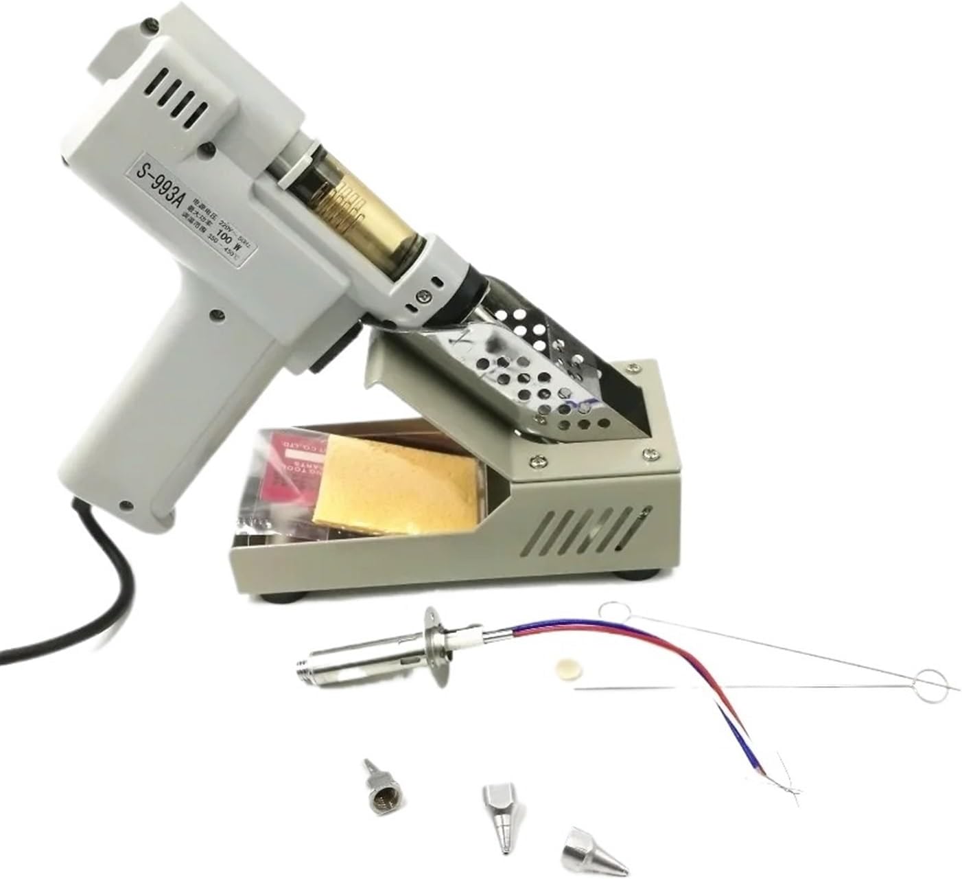 110V/220V Desoldering Electric absorb S-993A Electric Vacuum Desoldering Pump Solder Sucker 100W(B-220V)