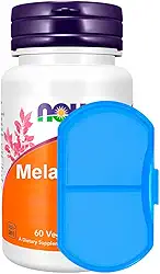 Porta Cápulas Comprimidos + M.e.l.a-t.o.n.i.n.a. 60 Cáps Made Usa/Importado