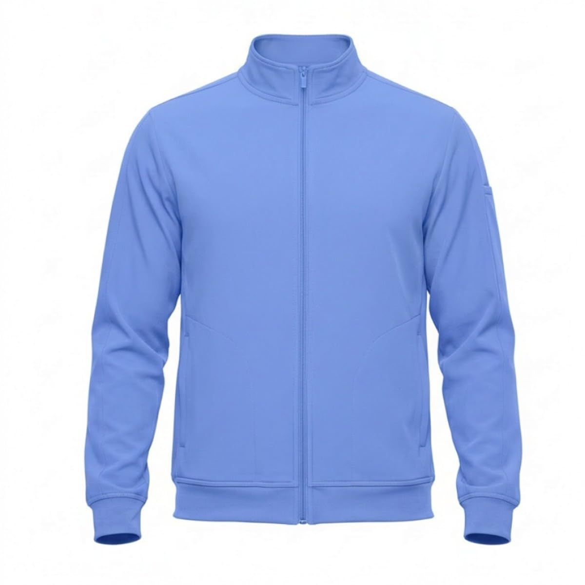 Natural Uniforms Mens Cool Stretch Zip Up Scrub Jacket