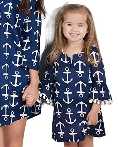 Mud Pie Baby Girls Mini Anchor Cover-Up 12-18 Months
