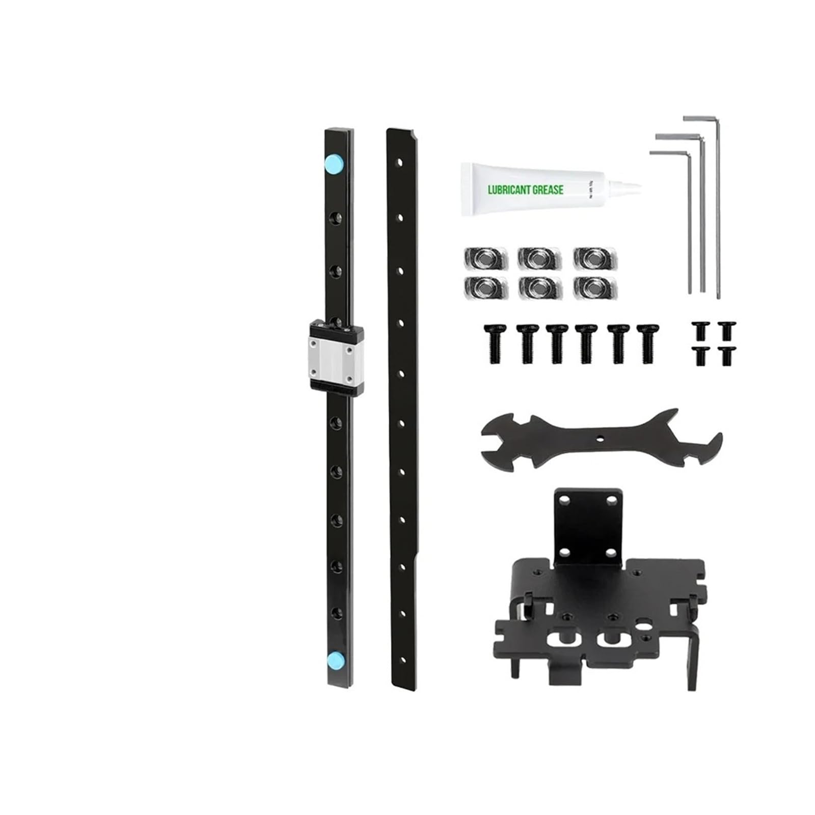 Glissière V3 SE rail linéaire MGN12 280 mm pour corriger le jeu d'impression 3D