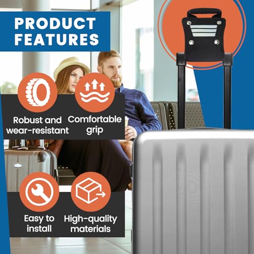 Convenient Luggage Handle Extender for Your Short & Wide Luggage Handle, Great Extension for Your Carry On4