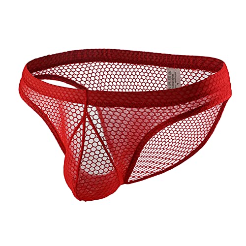 Voberry Heren Tanga 4 stuks sexy onderbroek ademend herenondergoed strings sexy herenmode boxershorts mesh ondergoed… - Afbeelding 3